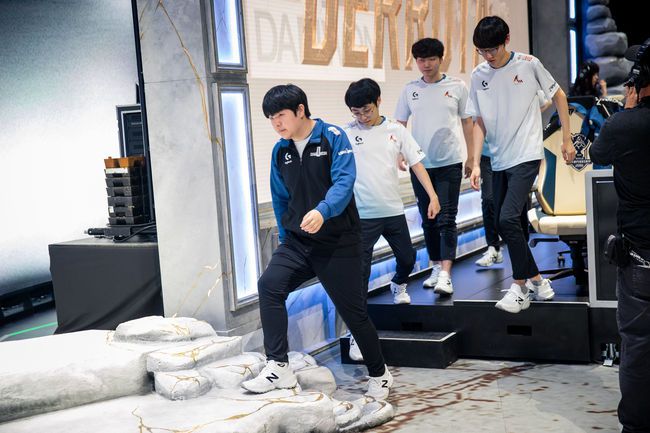 '절반의 성공' 거뒀던 담원의 2019 롤드컵. /라이엇 게임즈 플리커.