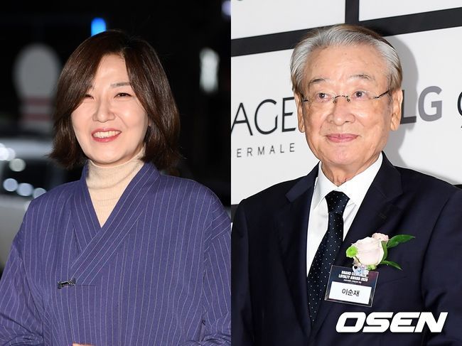 배우 서이숙(왼쪽)이 코로나19 음성 판정을 받았다. 이순재는 확진자와 접촉 이력이 없어 코로나19 검사 예정이 없다. OSEN DB