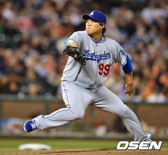 [OSEN=샌프란시스코, 민경훈 기자] 2013년 다저스 신인 시절 류현진 / rumi@osen.co.kr