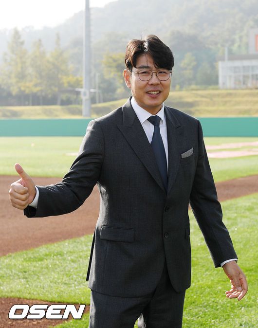 [OSEN=서산, 민경훈 기자]정민철 한화 단장 / rumi@osen.co.kr