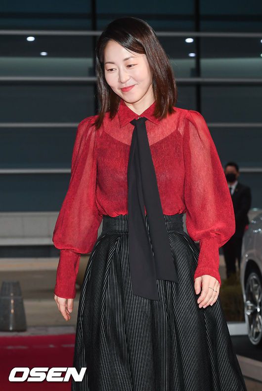 [OSEN=부산,박준형 기자]배우 강말금이 레드카펫을 밟고 있다. /  soul1014@osen.co.kr