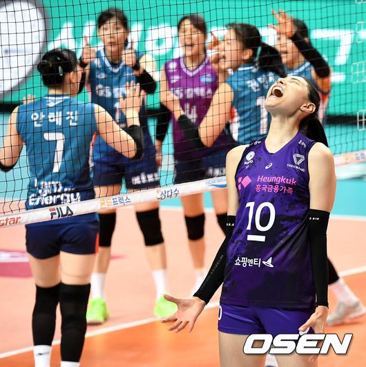 [OSEN=장충, 최규한 기자] 5세트, 흥국생명 김연경이 실점에 아쉬워하며 소리치고 있다. / dreamer@osen.co.kr