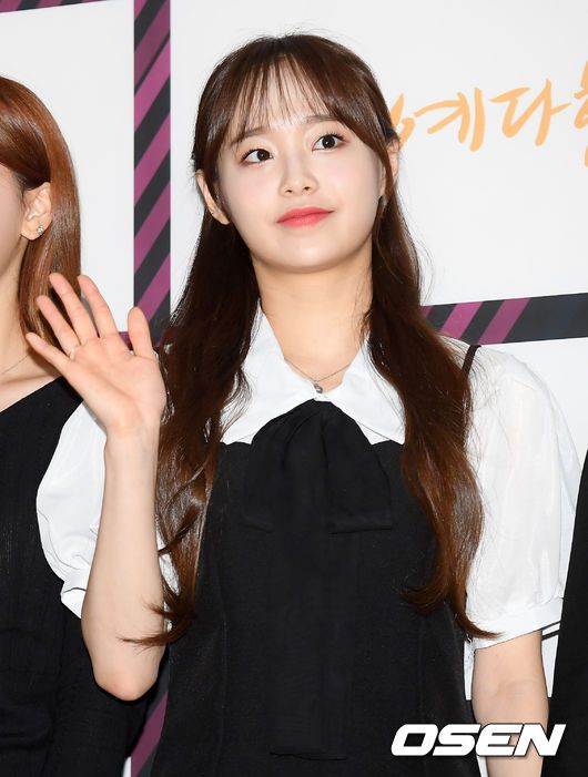 [OSEN=조은정 기자]그룹 이달의소녀 츄가 포즈를 취하고 있다. /cej@osen.co.kr