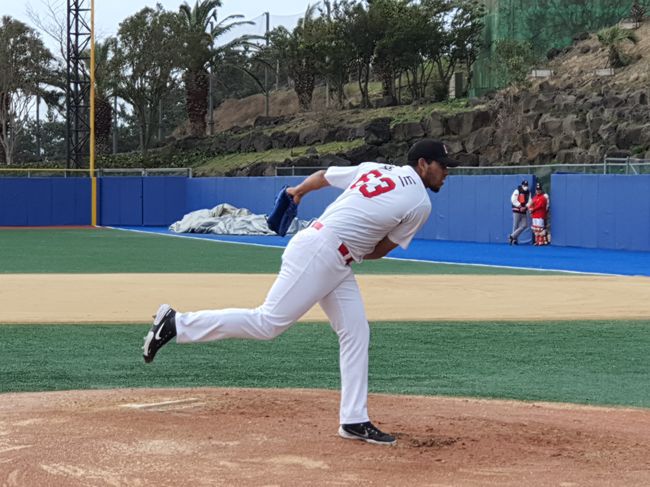 [사진] 신세계 외국인 투수 윌머 폰트 / 신세계 제공