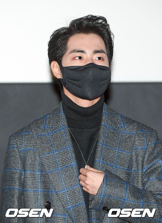 [OSEN=박준형 기자]시사회 앞서 배우 조병규가 무대인사를 하고 있다.  / soul1014@osen.co.kr