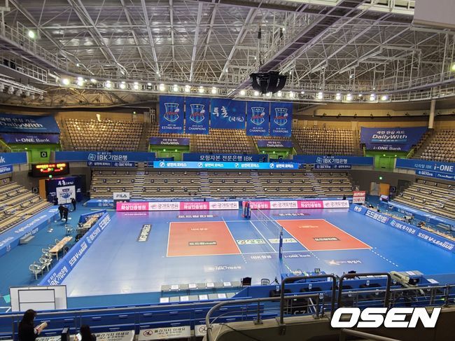 [OSEN=화성, 이후광 기자] 화성실내체육관 / backlight@osen.co.kr