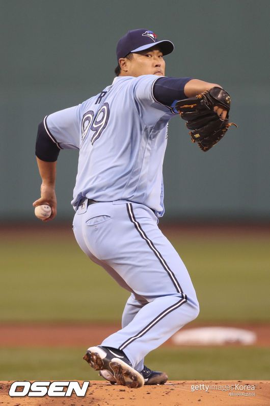 [사진] 토론토 블루제이스 류현진. ⓒGettyimages(무단전재 및 재배포 금지)
