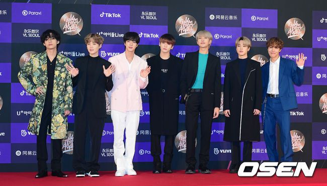 [OSEN=지형준 기자]방탄소년단이 포즈를 취하고 있다. /jpnews@osen.co.kr