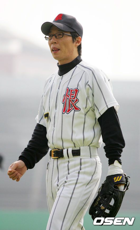 [OSEN DB]060305 연예인 야구대회, 유재석