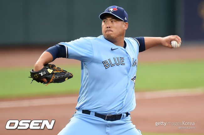 [사진] 토론토 블루제이스 류현진. ⓒGettyimages(무단전재 및 재배포 금지)