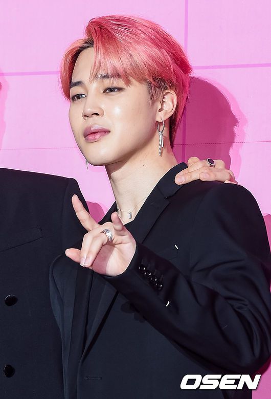 [OSEN=박준형 기자]방탄소년단 지민이 포즈를 취하고 있다. / soul1014@osen.co.kr