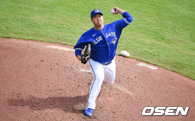 토론토 블루제이스 류현진 /OSEN DB