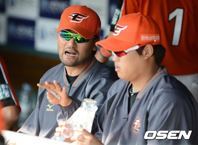 한화 시절 박찬호-류현진 2012.06.03 /OSEN DB