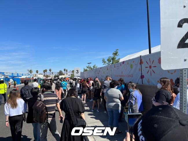 방탄소년단 팝업 스토어 'BTS POP-UP : PERMISSION TO DANCE in LAS VEGAS'가 열리는 AREA15 /seunghun@osen.co.kr