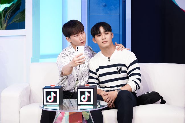 비투비 은광, 현식. /틱톡 제공.