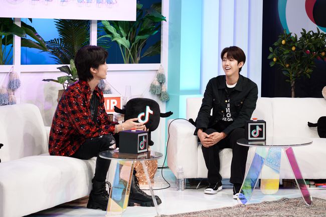 위너 이승훈과 광희. /틱톡 제공.