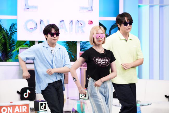 정승환, 우주소녀 다영, 성시경. /틱톡 제공.