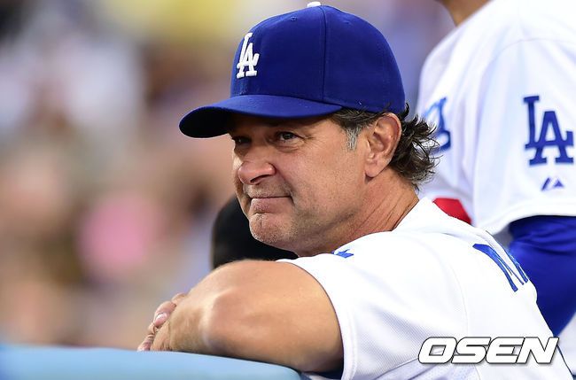 LA 다저스 감독 시절 돈 매팅리. /OSEN DB
