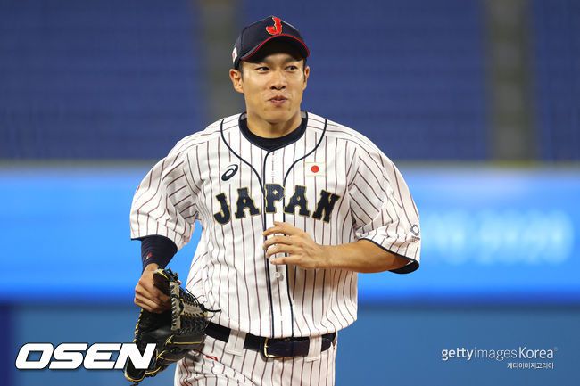 [사진] 일본 대표팀 시절 야나기타 유키. ⓒGettyimages(무단전재 및 재배포 금지)