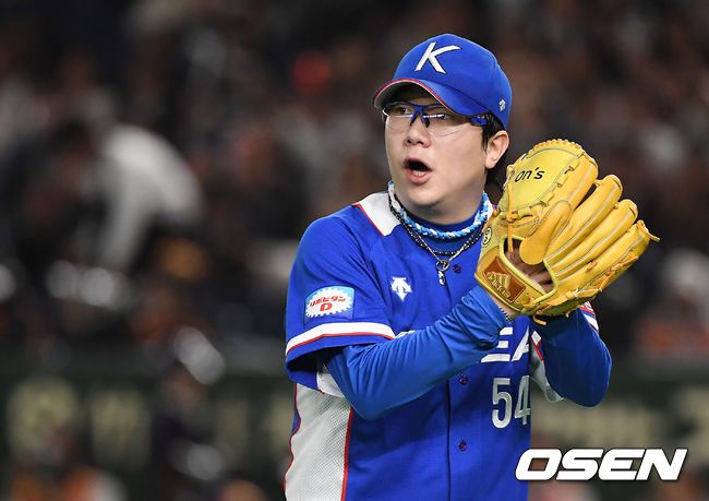 국가대표 시절 양현종. /OSEN DB