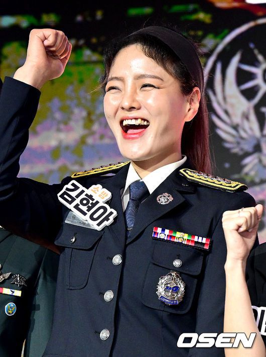[OSEN=최규한 기자]경찰팀 리더 김혜리가 포즈를 취하고 있다. 2023.05.24 / dreamer@osen.co.kr