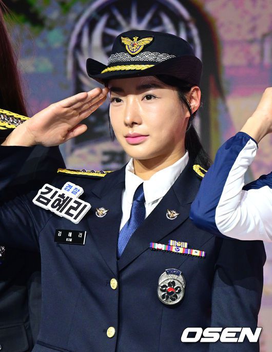 [OSEN=최규한 기자] 24일 서울 마포동 호텔 나루 서울 엠갤러리에서 넷플릭스 예능 '사이렌: 불의 섬' 제작발표회가 열렸다.운동팀 리더 김희정이 사회자의 질문에 답하고 있다. 2023.05.24 / dreamer@osen.co.kr