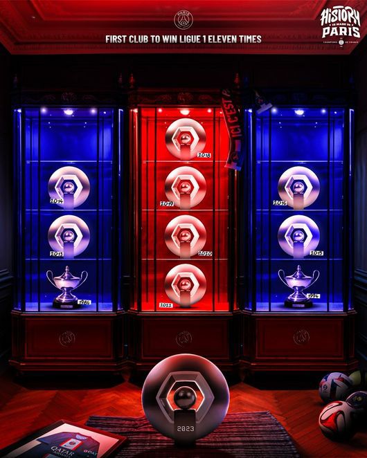 [사진] 파리 생제르맹 소셜 미디어.