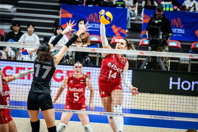 VNL 대한민국 vs 불가리아. /FIVB