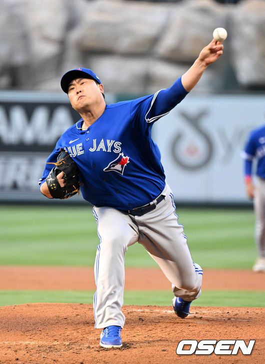 토론토 블루제이스 류현진. /OSEN DB