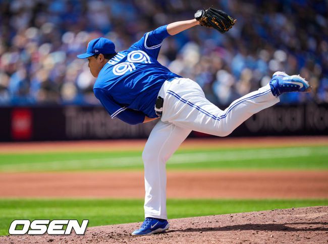 [사진] 토론토 블루제이스 류현진. ⓒGettyimages(무단전재 및 재배포 금지)