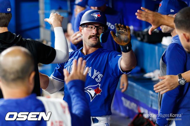 [사진] 토론토 블루제이스 데이비스 슈나이더. ⓒGettyimages(무단전재 및 재배포 금지)