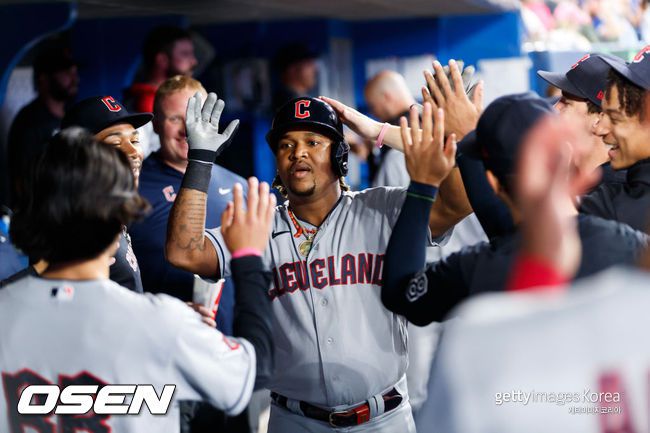 [사진] 클리블랜드 가디언스 호세 라미레즈. ⓒGettyimages(무단전재 및 재배포 금지)