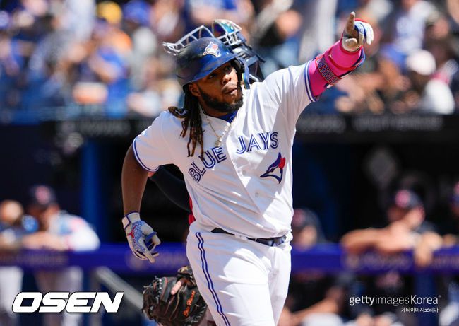 [사진] 토론토 블루제이스 블라디미르 게레로 주니어. ⓒGettyimages(무단전재 및 재배포 금지)