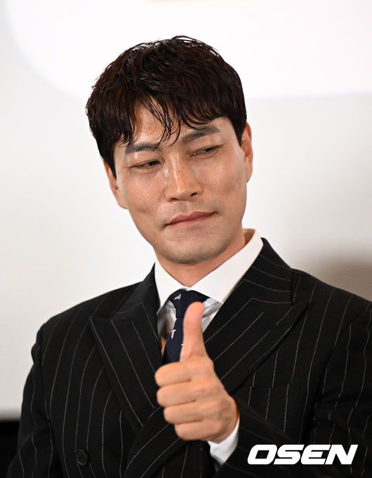 [OSEN=지형준 기자]배우 최귀화가 간담회를 하고 있다. 2022.06.15 /jpnews@osen.co.kr