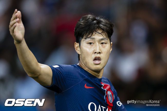 [사진] 죽음의 조에 속한 이강인의 파리 생제르맹 ⓒGettyimages(무단전재 및 재배포 금지)