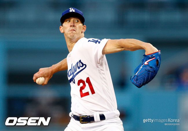 [사진] LA 다저스 워커 뷸러. ⓒGettyimages(무단전재 및 재배포 금지)