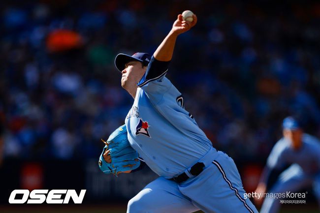 [사진] 토론토 류현진. ⓒGettyimages(무단전재 및 재배포 금지)