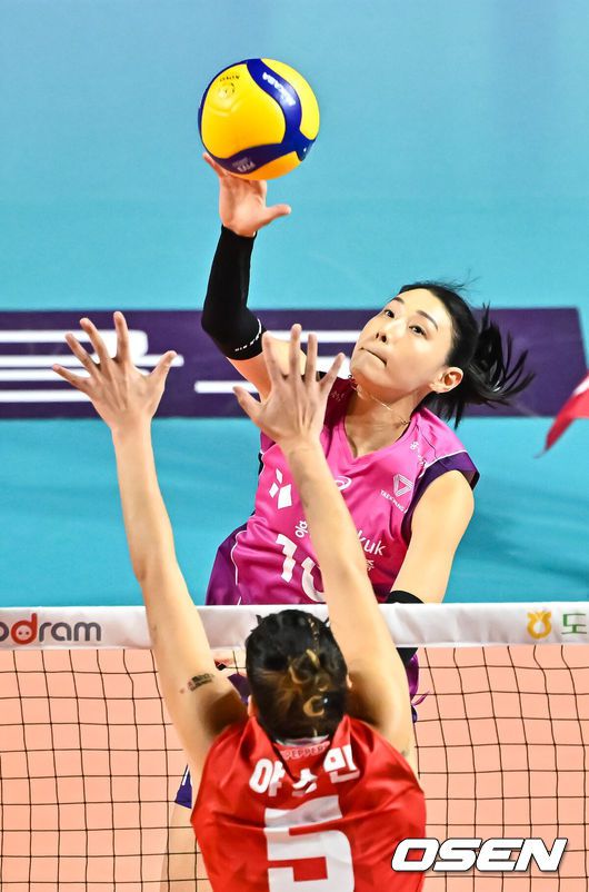 흥국생명 핑크스파이더스 김연경. /OSEN DB