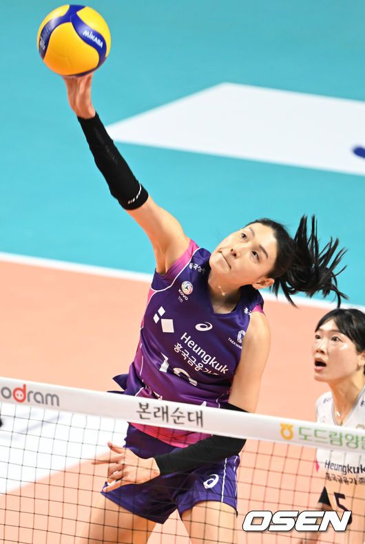 흥국생명 핑크스파이더스 김연경. /OSEN DB