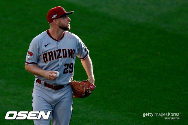 [사진] 애리조나 다이아몬드백스 선발투수 메릴 켈리. ⓒGettyimages(무단전재 및 재배포 금지)