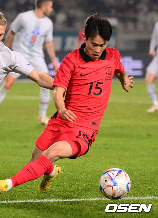 [OSEN=박준형 기자] A대표팀 김문환