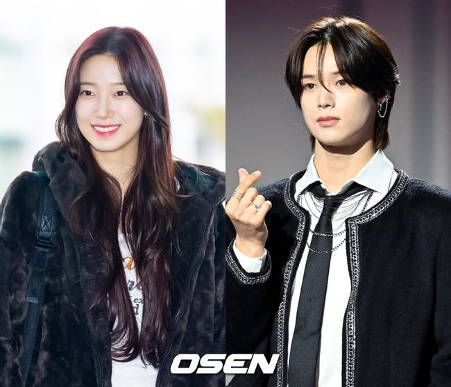 [OSEN=민경훈 기자] 19일 오후 그룹 르세라핌(LE SSERAFIM) 미니 3집 'EASY' 미디어 쇼케이스 미디어 쇼케이스가 서울 성북구 안암동 고려대학교 화정체육관에서 열렸다.르세라핌 카즈하가 무대 위에서 포즈를 취하고 있다. 2024.02.19 /rumi@osen.co.kr