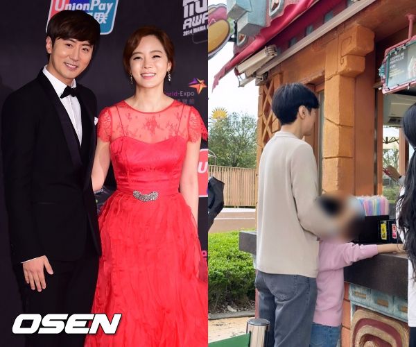 [OSEN=민경훈 기자]배우 배우 채림이 아들과 함께 포즈를 취하고 있다. 2023.03.16 /rumi@osen.co.kr