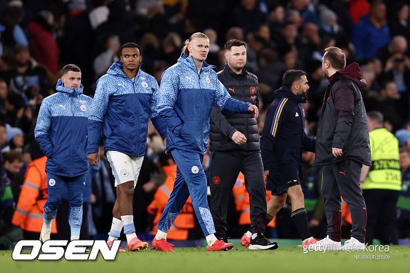 [사진] 맨시티 선수단 ⓒGettyimages(무단전재 및 재배포 금지)