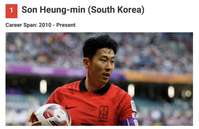 [사진] 홍명보를 선정하고 유상철 사진을 넣은 영국신문