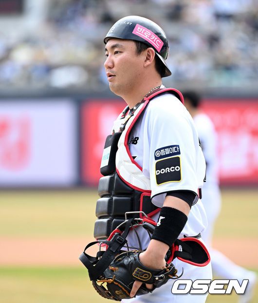 [OSEN=이대선 기자] KT 장성우 2024.03.24 /sunday@osen.co.kr