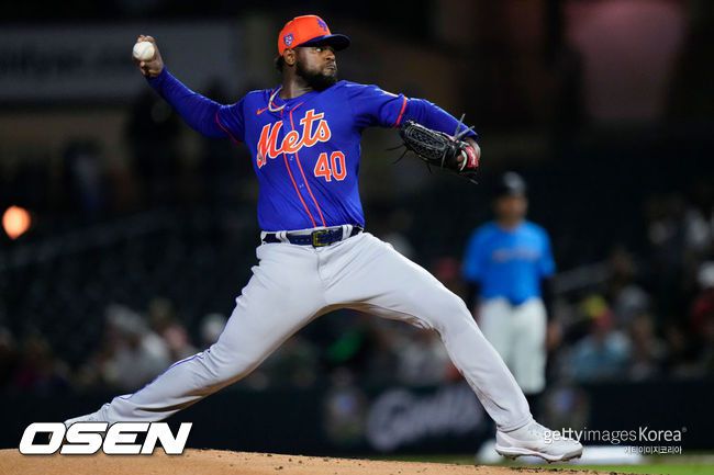[사진] 뉴욕 메츠 루이스 세베리노. ⓒGettyimages(무단전재 및 재배포 금지)