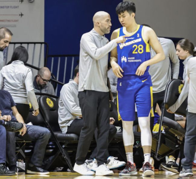 [사진] G리그 산타크루즈 워리어스 시절의 이현중 / 워리어스 제공