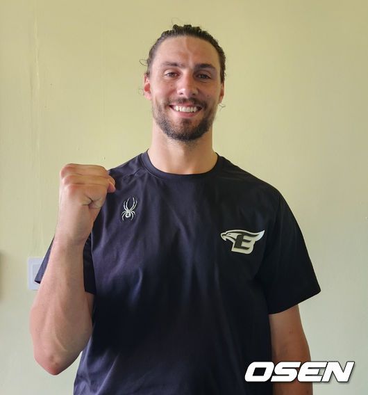 [OSEN=청주, 이상학 기자] 한화 대체 외국인 투수 라이언 와이스. /waw@osen.co.kr