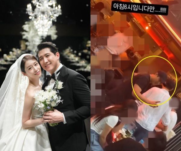 (왼쪽부터) 친누나의 A술집에서 생일파티를 연 이민우, '살림남'에 출연한 이민우와 친누나